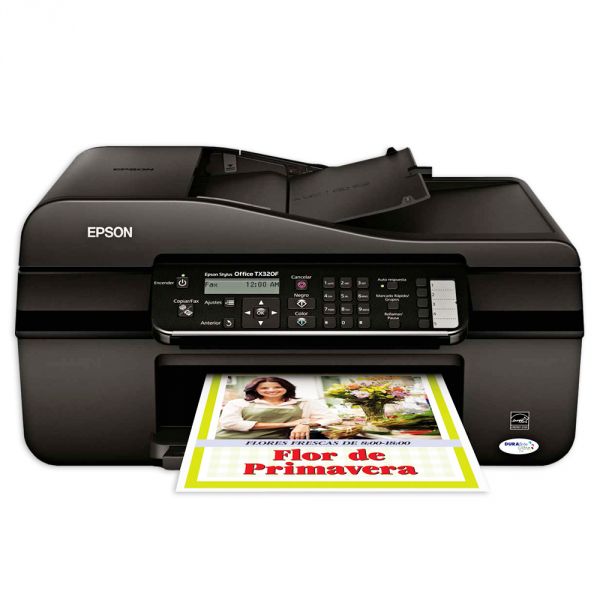 EPSON STYLUS OFFICE TX 320F COM BULK-INK E 400ML DE TINTA